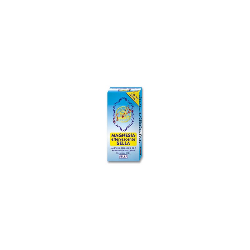 Magnesia Effervescente Sella 40 G Magnesio Idrossido