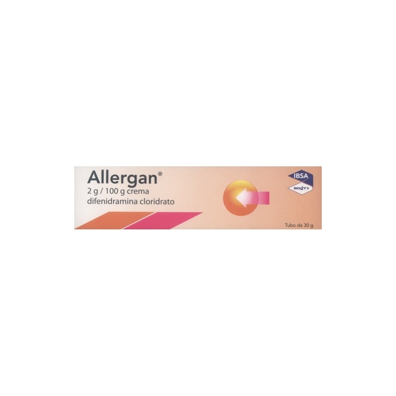 Ibsa Farmaceutici Italia Allergan 2g /100g Crema Difenidramina Cloridrato