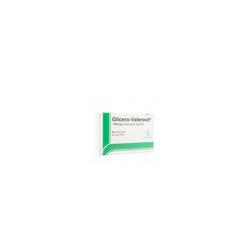 Teofarma Glicero-valerovit 40 Mg + 100 Mg Compresse Rivestite Glicero-valerovit 10 Mg/1 Ml + 20 Mg/ 1 Ml Sciroppo Glicero-valero