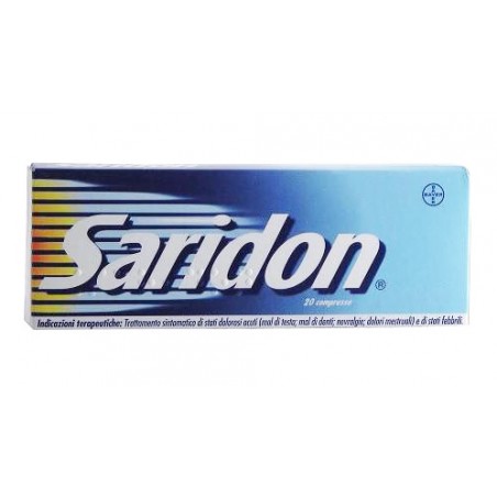 Saridon 20 Compresse analgesico e antipiretico