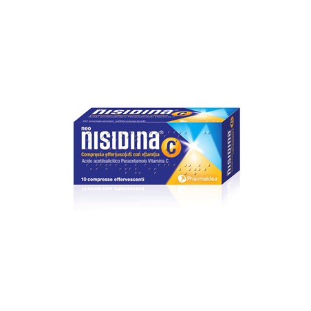 Pharmaidea Neo Nisidina Compresse Effervescenti Con Vitamina C Acido Acetilsalicilico + Paracetamolo + Acido Ascorbico