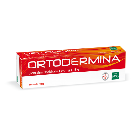 Ortodermina Crema Al 5%  Lidocaina Cloridrato 50 gr