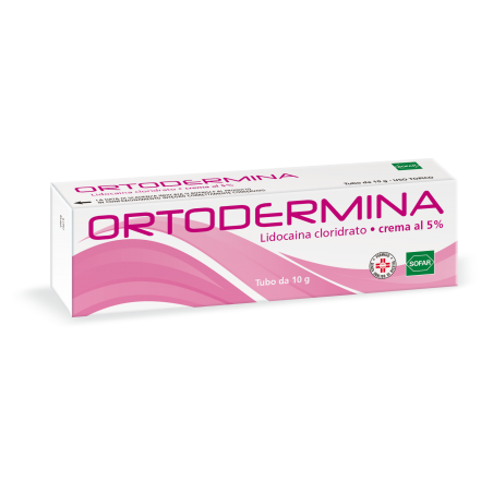 Ortodermina Crema Al 5%  Lidocaina Cloridrato 10 gr