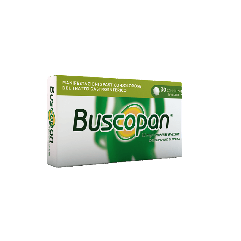 Buscopan 10 Mg 30 Compresse Rivestite per i disturbi di stomaco e intestino