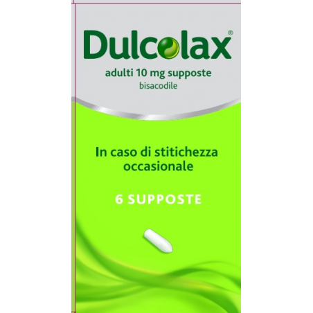 Opella Healthcare Italy Dulcolax 10 Mg Supposte Bisacodile per stitichezza occasionale