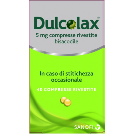 Dulcolax 5 Mg 40 Compresse Rivestite per stitichezza