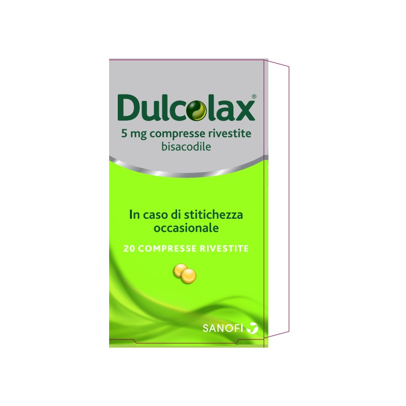 Dulcolax 5 Mg 20 Compresse Rivestite per la stitichezza