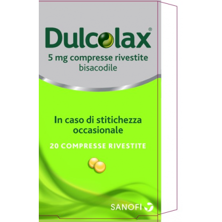 Dulcolax 5 Mg 20 Compresse Rivestite per la stitichezza