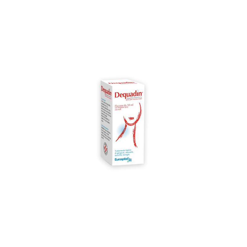 Dequadin 0,5% Spray Per Mucosa Orale 10 ml