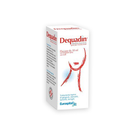 Dequadin 0,5% Spray Per Mucosa Orale 10 ml