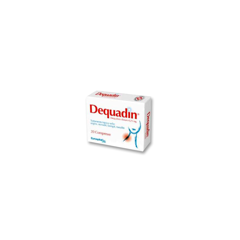 Eurospital Dequadin 0,25 Mg Compresse Dequalinio Cloruro