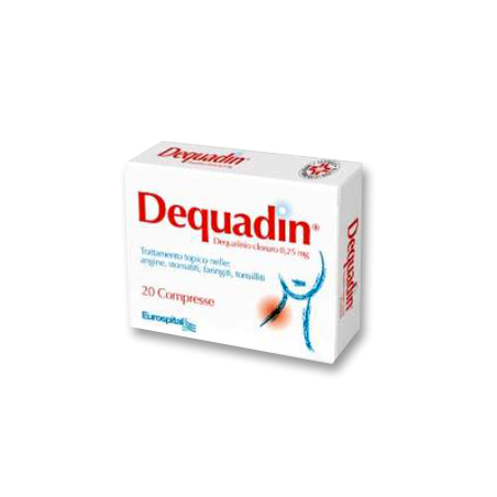 Eurospital Dequadin 0,25 Mg Compresse Dequalinio Cloruro