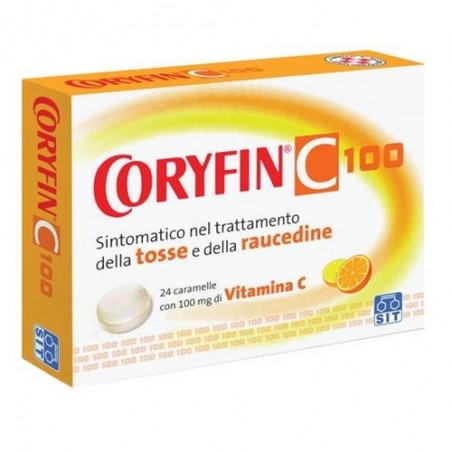 Sit Laboratorio Farmac. Coryfin 6,5 Mg + 112,5 Mg Pastiglie Mentolo Etilglicolato + Sodio Ascorbato