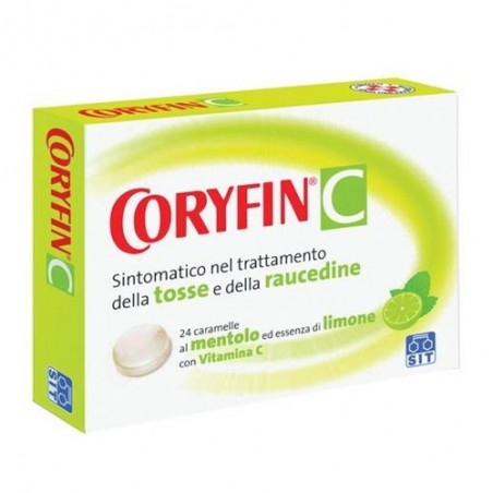 Sit Laboratorio Farmac. Coryfin® C Al Mentolo Ed Essenza Di Limone, Con Vitamina C