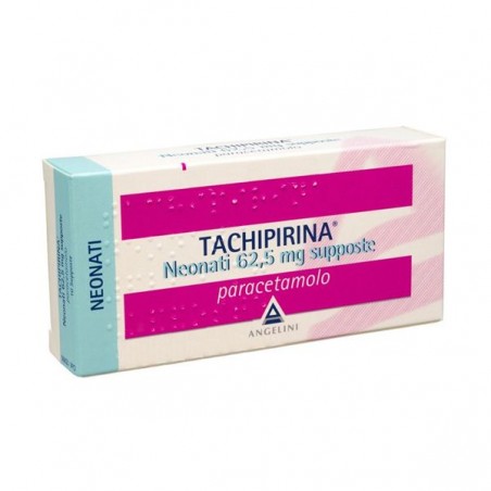 Tachipirina 62,5 mg supposte pediatriche di Paracetamolo