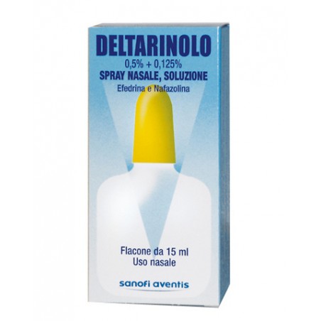 Vemedia Manufacturing B. V. Deltarinolo 5 Mg/ml + 1,25 Mg/ml Spray Nasale, Soluzione Efedrina E Nafazolina