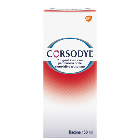 Haleon Italy Corsodyl 2 Mg/ml Soluzione Per Mucosa Orale Clorexidina Gluconato