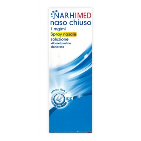 Haleon Italy Narhimed  Naso Chiuso 1 Mg/ml Spray Nasale, Soluzione Xilometazolina