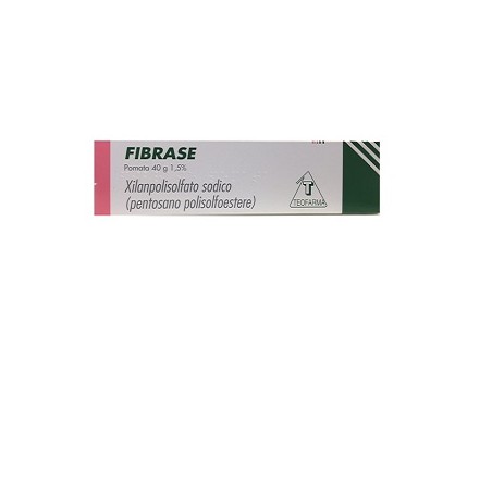 Teofarma Fibrase Pomata 40 G 1,5% Xilanpolisolfato Sodico 