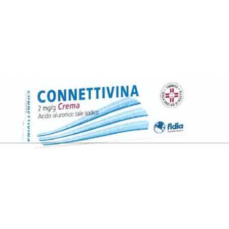 Fidia Farmaceutici Connettivina 2 Mg/g Crema Acido Ialuronico Sale Sodico