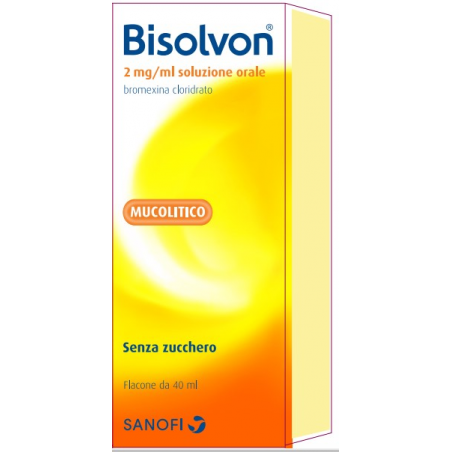 Opella Healthcare Italy Bisolvon 2 Mg/ml Soluzione Orale Bromexina Cloridrato