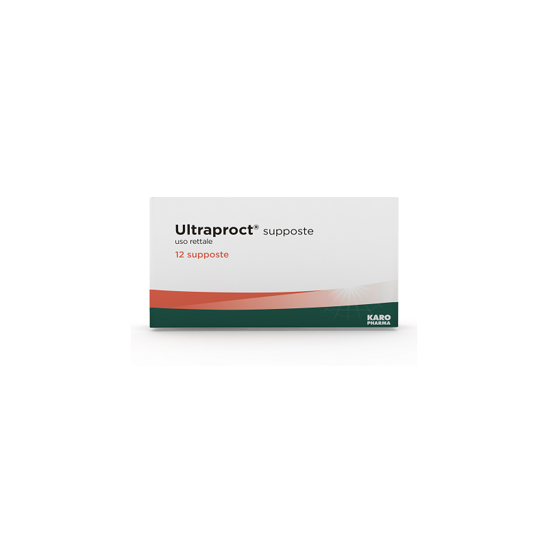 Karo Pharma Ultraproct Supposte Fluocortolone Pivalato + Fluocortolone Caproato + Cincocaina Cloridrato