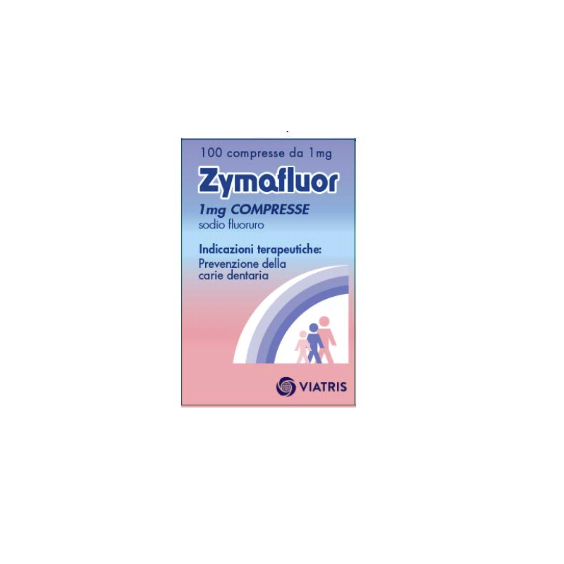 Zymafluor 1 mg 100 compresse profilassi delle carie