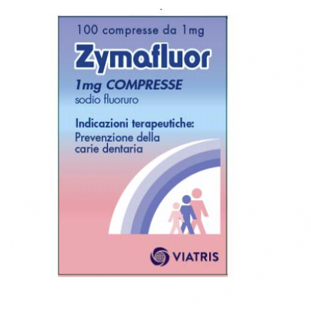 Zymafluor 1 mg 100 compresse profilassi delle carie