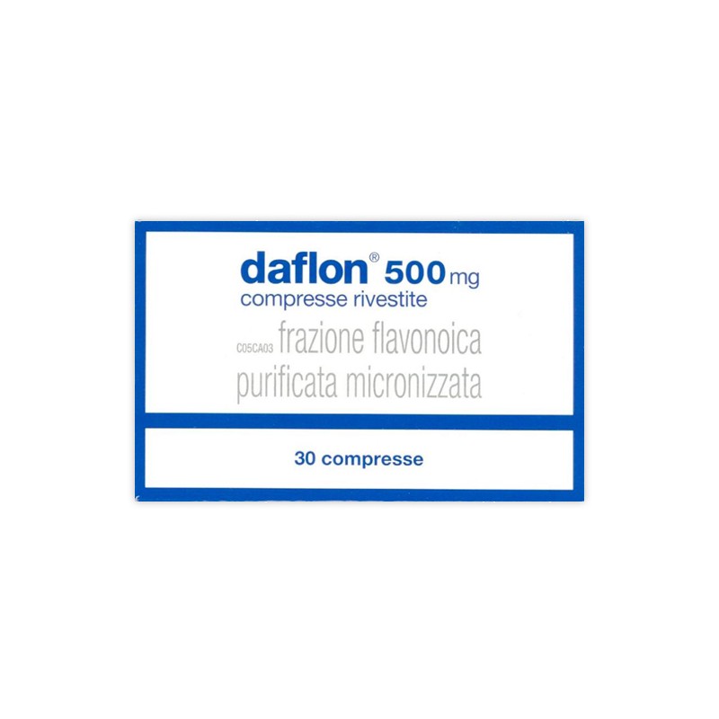 Daflon 500 Mg 30 Compresse Rivestite Con Film Frazione Flavonoica