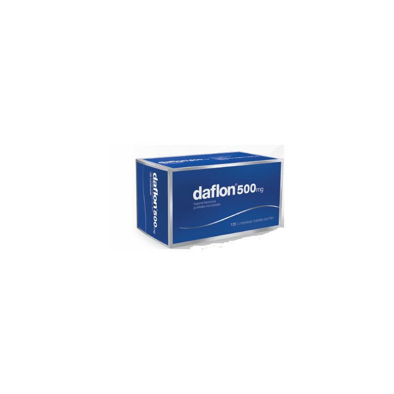 Daflon 500 Mg 120 Compresse Rivestite Frazione Flavonoica