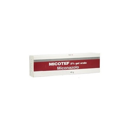 Teofarma Micotef 2 % Gel Orale Miconazolo