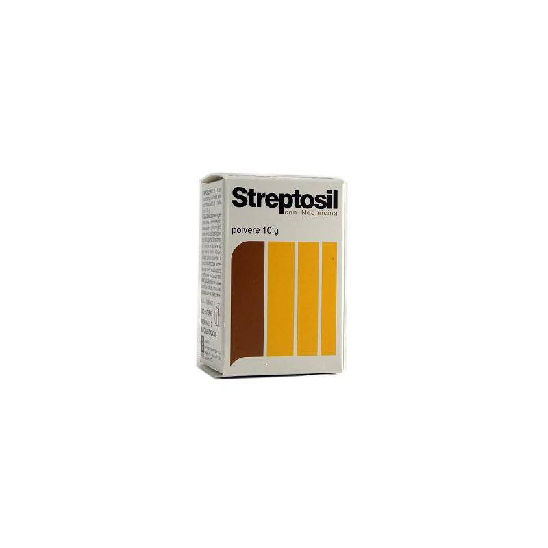 Streptosil Con Neomicina 99,5% + 0,5% Polvere Cutanea 10 gr