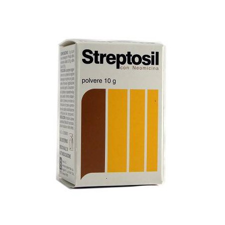 Streptosil Con Neomicina 99,5% + 0,5% Polvere Cutanea 10 gr