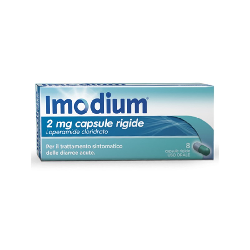 Johnson & Johnson Imodium 2 Mg Capsule Rigide Loperamide Cloridrato