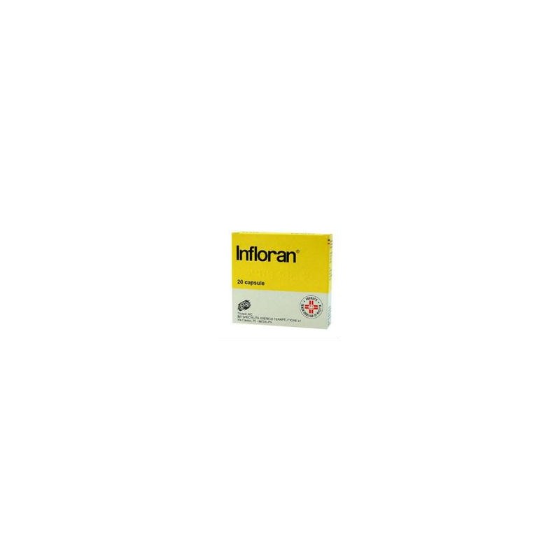 Sit Laboratorio Farmac. Infloran® “250 Mg Capsule Rigide” 20 Capsule Bifidobacterium Bifidum + Lactobacillus Acidophilus