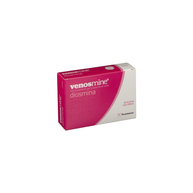 Pharmaday Pharm. Unipersona Venosmine 450 Mg Compresse Venosmine 450 Mg Polvere Per Sospensione Orale Diosmina