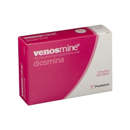 Pharmaday Pharm. Unipersona Venosmine 450 Mg Compresse Venosmine 450 Mg Polvere Per Sospensione Orale Diosmina