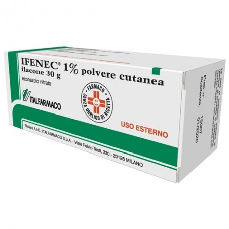 Italfarmaco Ifenec 1% Crema Ifenc 1% Emulsione Cutanea Ifenec 1% Polvere Cutanea Ifenec 1% Soluzione Cutanea Econazolo