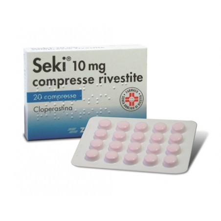 Seki 10 Mg 20 Compresse Rivestite sedativo della tosse