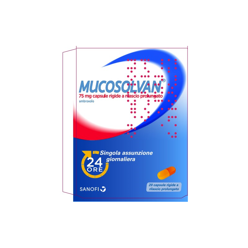 Opella Healthcare Mucosolvan 75 Mg Capsule Rigide A Rilascio Prolungato Ambroxolo