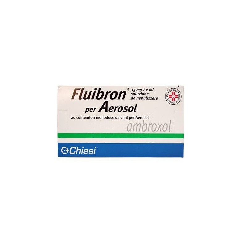 Chiesi Farmaceutici Fluibron 15 Mg/2 Ml Soluzione Da Nebulizzare Ambroxolo Cloridrato