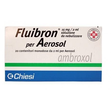 Chiesi Farmaceutici Fluibron 15 Mg/2 Ml Soluzione Da Nebulizzare Ambroxolo Cloridrato