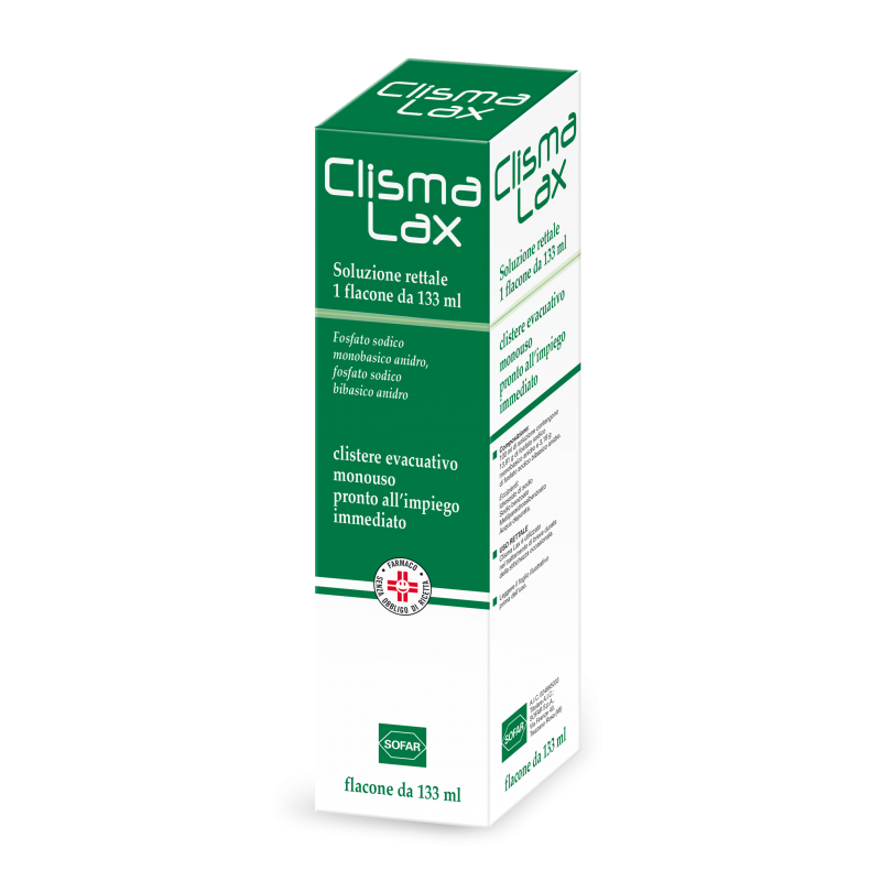 Clisma Lax Soluzione Rettale flacone da 130 ml per stitichezza