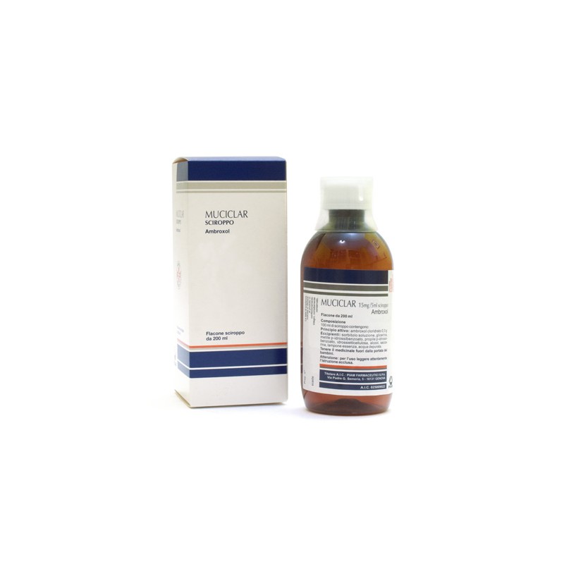 Muciclar 15mg/5ml Sciroppo 200 ml