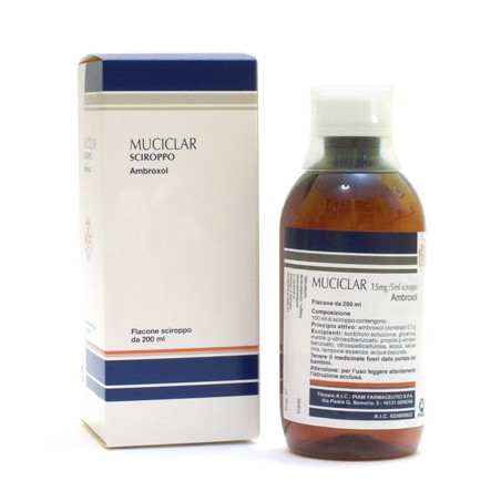 Muciclar 15mg/5ml Sciroppo 200 ml