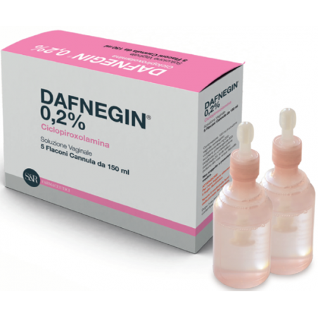 S&r Farmaceutici Dafnegin 0,2% Soluzione Vaginale Ciclopiroxolamina