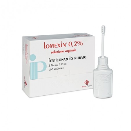 Lomexin 0,2% Soluzioni vaginali 5 flaconi da 150 ml