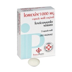 2 Capsule Molli ginecologiche Lomexin 1000 Mg