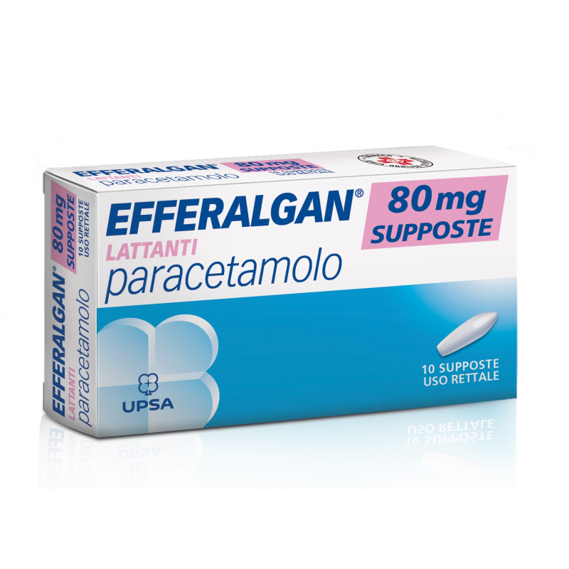 Efferalgan Lattanti 80 Mg 10 Supposte analgesico e antipiretico