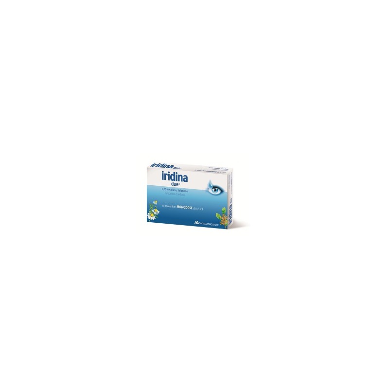 Montefarmaco Otc Iridina Due 0,5 Mg/ml Collirio, Soluzione Nafazolina Cloridrato